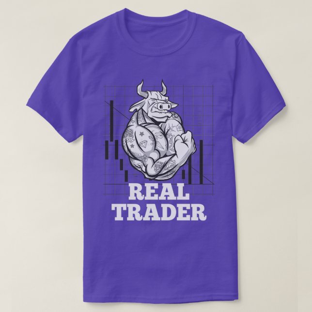 Camiseta Real Trader Bull (Diseño del anverso)