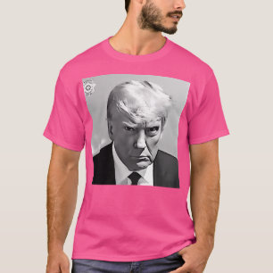 Camiseta Real Trump Mugshot (Nbc News Confirmado)