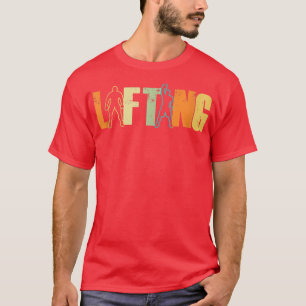 Camiseta Realce del elevador del gimnasio de elevación de p