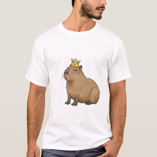 Camiseta Realeza de Carpincho: El Rey de la Tranquilidad.