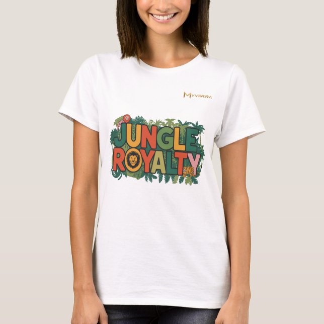 Camiseta Realeza de la Jungla (Anverso)