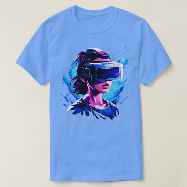 Camiseta Realidad virtual 1 (Diseño del anverso)