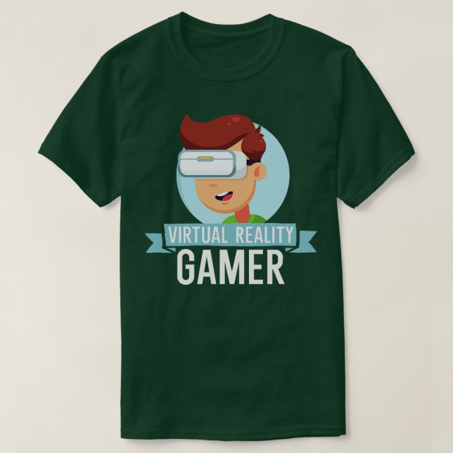 Camiseta Realidad virtual 3 (Diseño del anverso)
