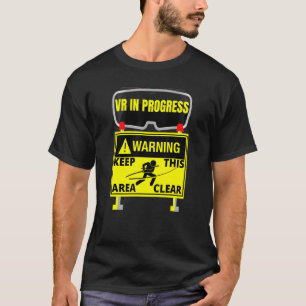 Camiseta Realidad Virtual En Progreso Vr Misión De Juegos Q