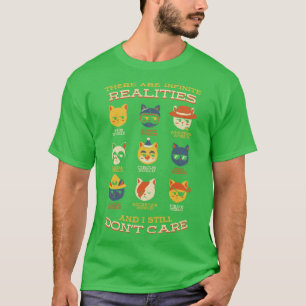 Camiseta Realidades alternativas y aún no soy gatos por T