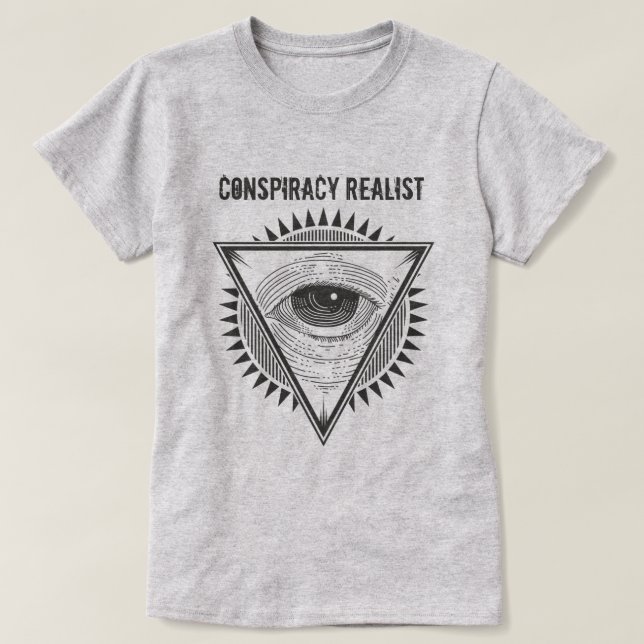 Camiseta Realista de la Conspiración (Diseño del anverso)