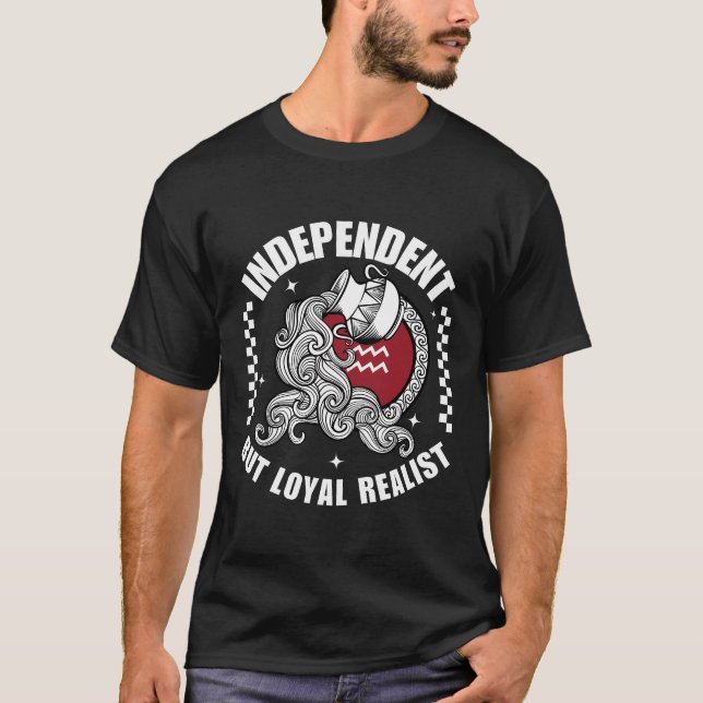 Camiseta Realista independiente pero leal (Anverso)