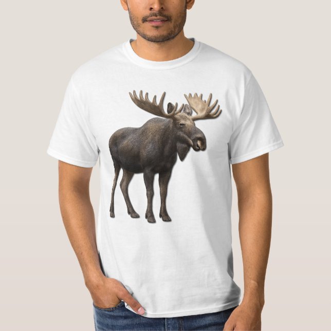 CAMISETA REALISTIC MOOSE DESIGN. SAMER BRASIL (Anverso)
