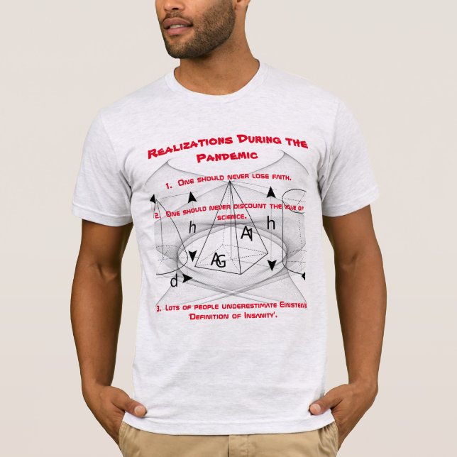 Camiseta 'Realizaciones de estilo' gris y rojo durante la p (Anverso)