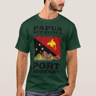 Camiseta realizar un viaje a Papúa Nueva Guinea