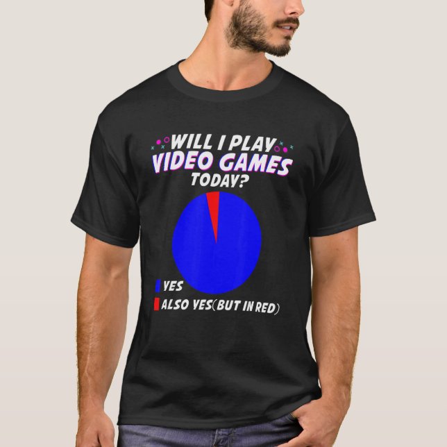Camiseta ¿Realizaré videojuegos hoy mismo? (Anverso)