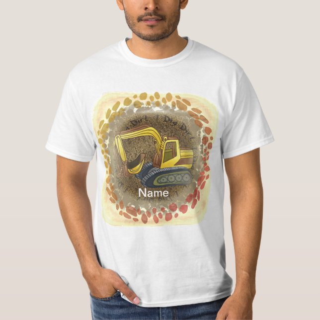 Camiseta Really Dig Dirt Power Shovel  (Anverso)