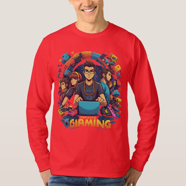 Camiseta Realm de juego infinito (Anverso)