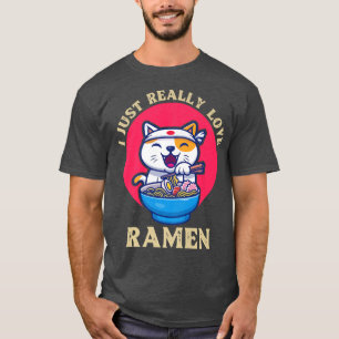 Camiseta Realmente amo Ramen Funny Japan Vintage Ramen