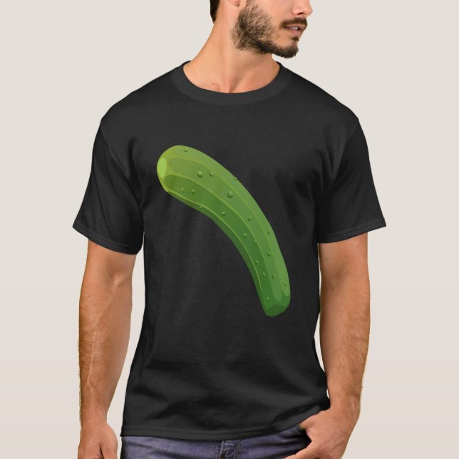 Camiseta Realmente Como Cucumbers Cucumber Pickle Vegetab (Anverso)
