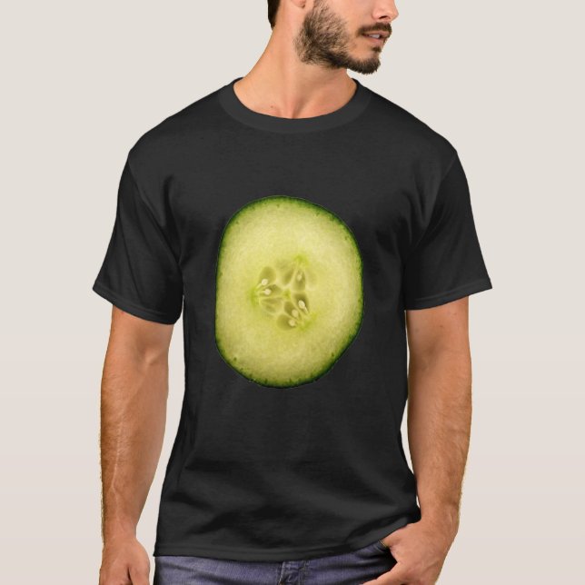 Camiseta Realmente Como Cucumbers Cucumber Pickle Vegetab (Anverso)