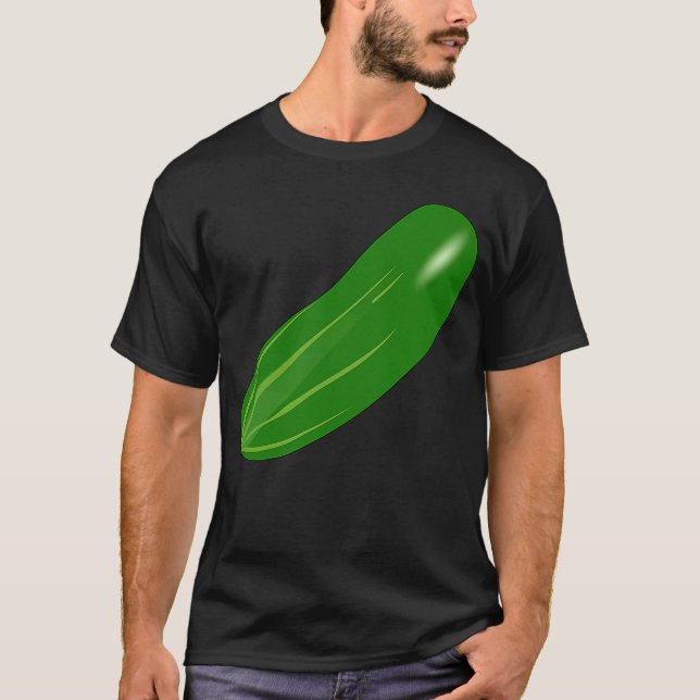 Camiseta Realmente Como Cucumbers Cucumber Pickle Vegetab (Anverso)