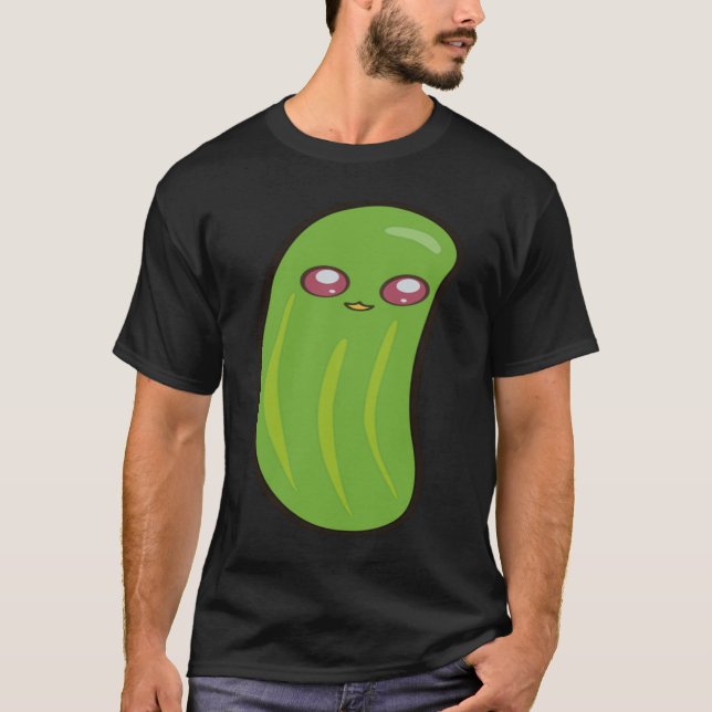 Camiseta Realmente Como Cucumbers Cucumber Pickle Vegetab (Anverso)