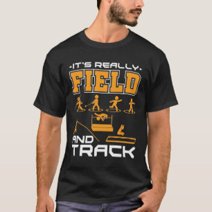 Camiseta Realmente es el Jumper de Rastreo de Campo y Pista