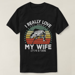 Camiseta Realmente Me Encanta Cuando Mi Esposa Me Permite I