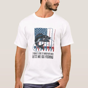 Camiseta Realmente Me Encanta Cuando Mi Esposa Me Permite I