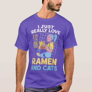 Camiseta Realmente Me Encanta El Ramón Y Los Gatos 