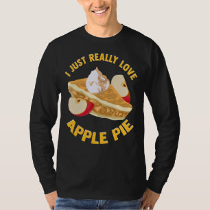 Camiseta Realmente Me Encanto La Panadería De Pie De Apple