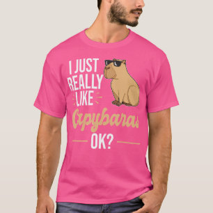 Camiseta Realmente Me Gusta Capybaras Capybara