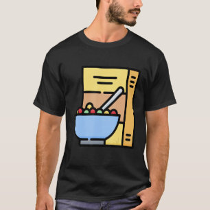 Camiseta Realmente me gusta el Cereal del Desayuno OK Cerea