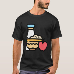 Camiseta Realmente me gusta el Cereal del Desayuno OK Cerea