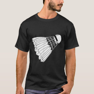 Camiseta Realmente me gusta el volante de bádminton 