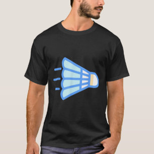 Camiseta Realmente me gusta el volante de bádminton 4 