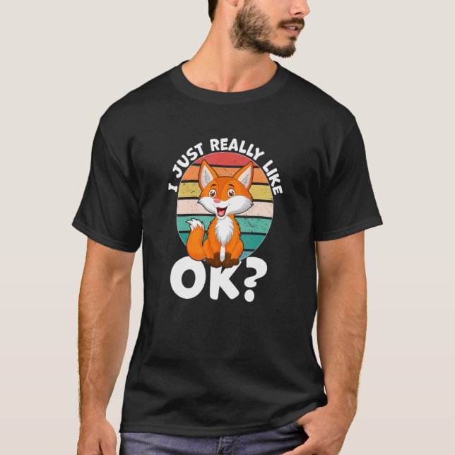 Camiseta Realmente Me Gusta Fox (Anverso)