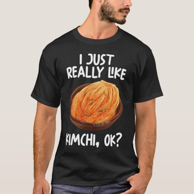 Camiseta Realmente Me Gusta Kimchi Ok (Anverso)