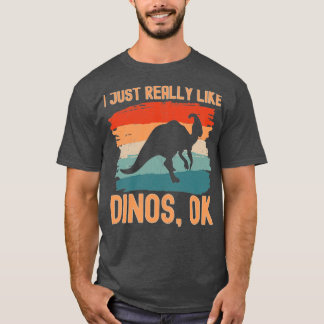 Camiseta Realmente me gustan los Dinos ok 1