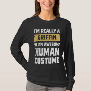 Camiseta Realmente soy un ataúd en un horrible disfraz huma