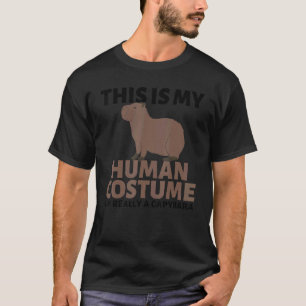 Camiseta Realmente soy un roedor grande semiacuático Anim