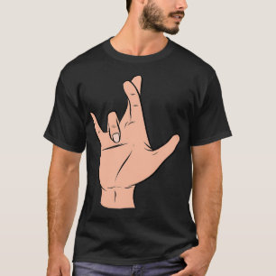 Camiseta Realmente te amo en ASL I
