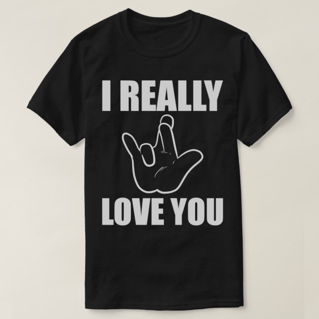 Camiseta Realmente te encanta tu novio o regalo de novia (Diseño del anverso)