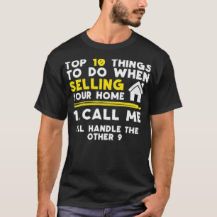 Camiseta Realtor , Agente Inmobiliario Llámame Premium