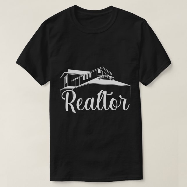 Camiseta Realtor De Guay Para Mujeres Chicas Agente Inmobil (Diseño del anverso)