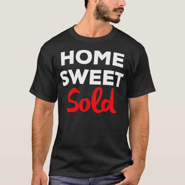 Camiseta Realtor de venta de dulces caseros (Anverso)