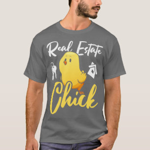 Camiseta Realtor gracioso de polluelo inmobiliario