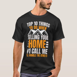 Camiseta Realtor Property Management Job Broker Real Estate