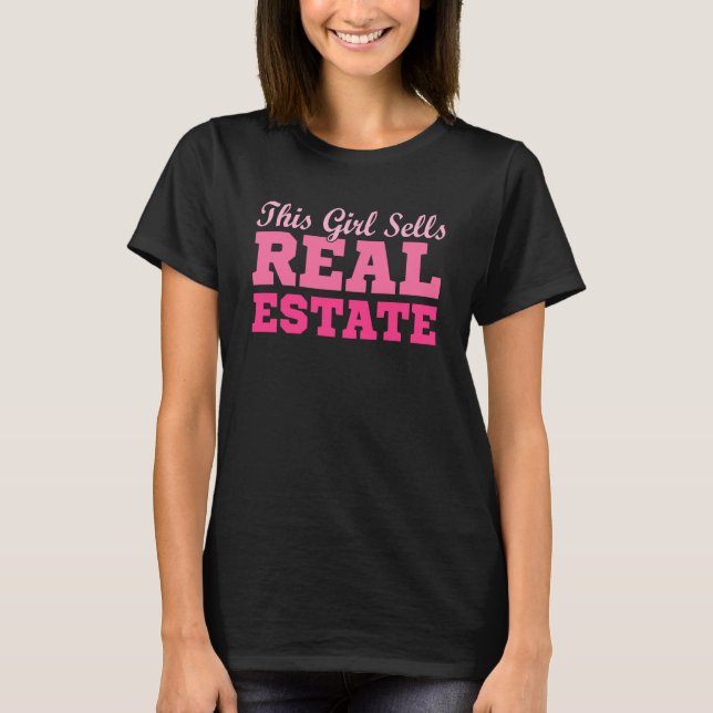 Camiseta Realtor Real Estate Agent (Anverso)