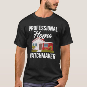 Camiseta Realtor Real Estate Agent Professional Home Matchm