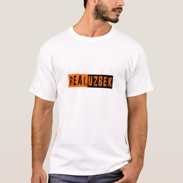 Camiseta RealUzbek (Anverso)