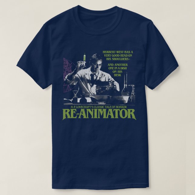 Camiseta Reanimador12 (Diseño del anverso)