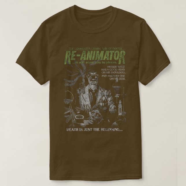 Camiseta Reanimador8 (Diseño del anverso)