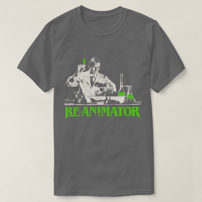 Camiseta ReAnimator (Diseño del anverso)